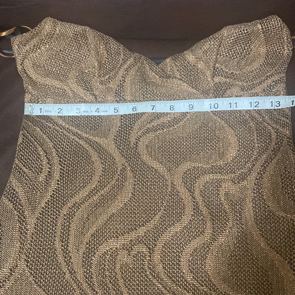 Express occasion dress with fringe and metallic shimmer. - Picture 13 of 16